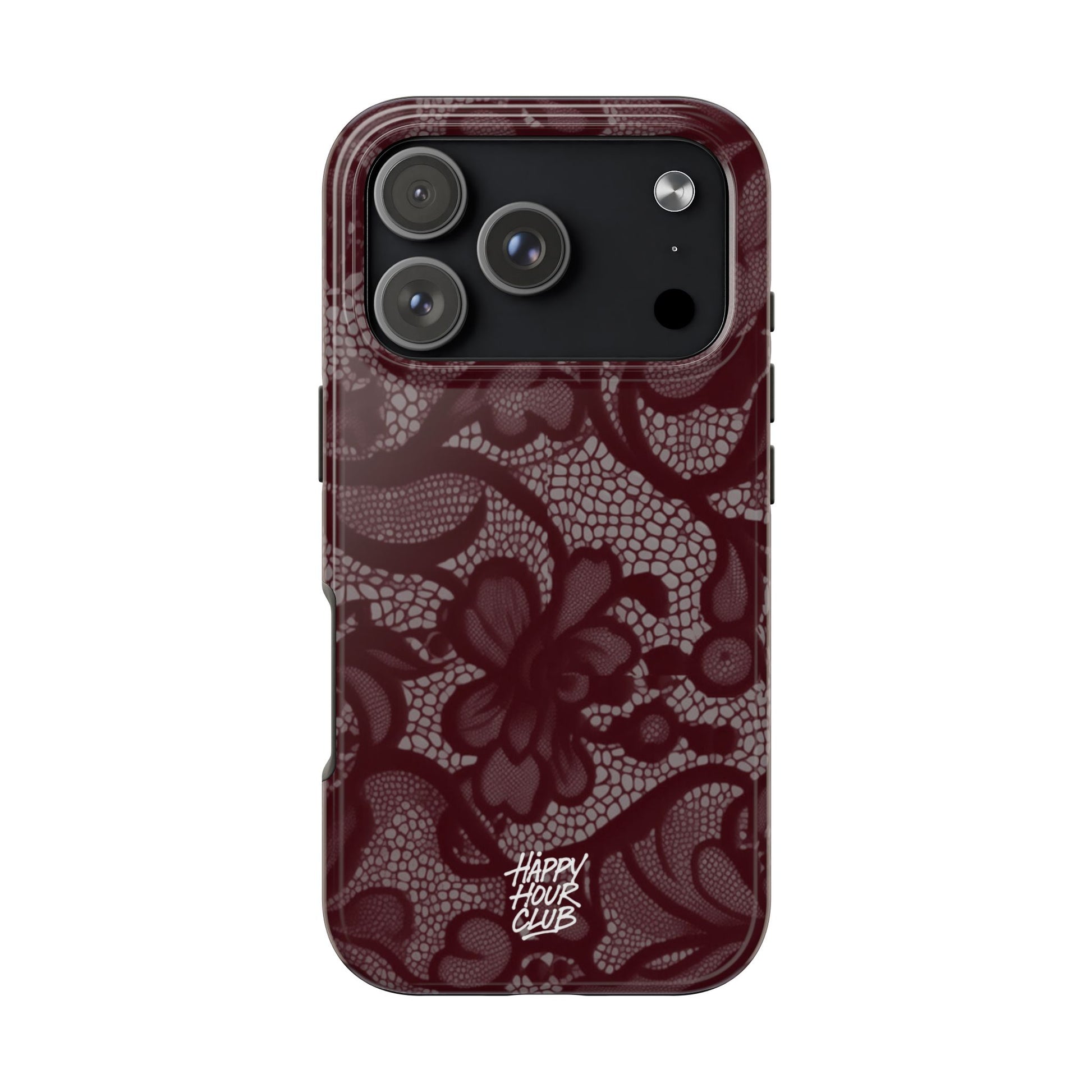Burgundy Lace Case