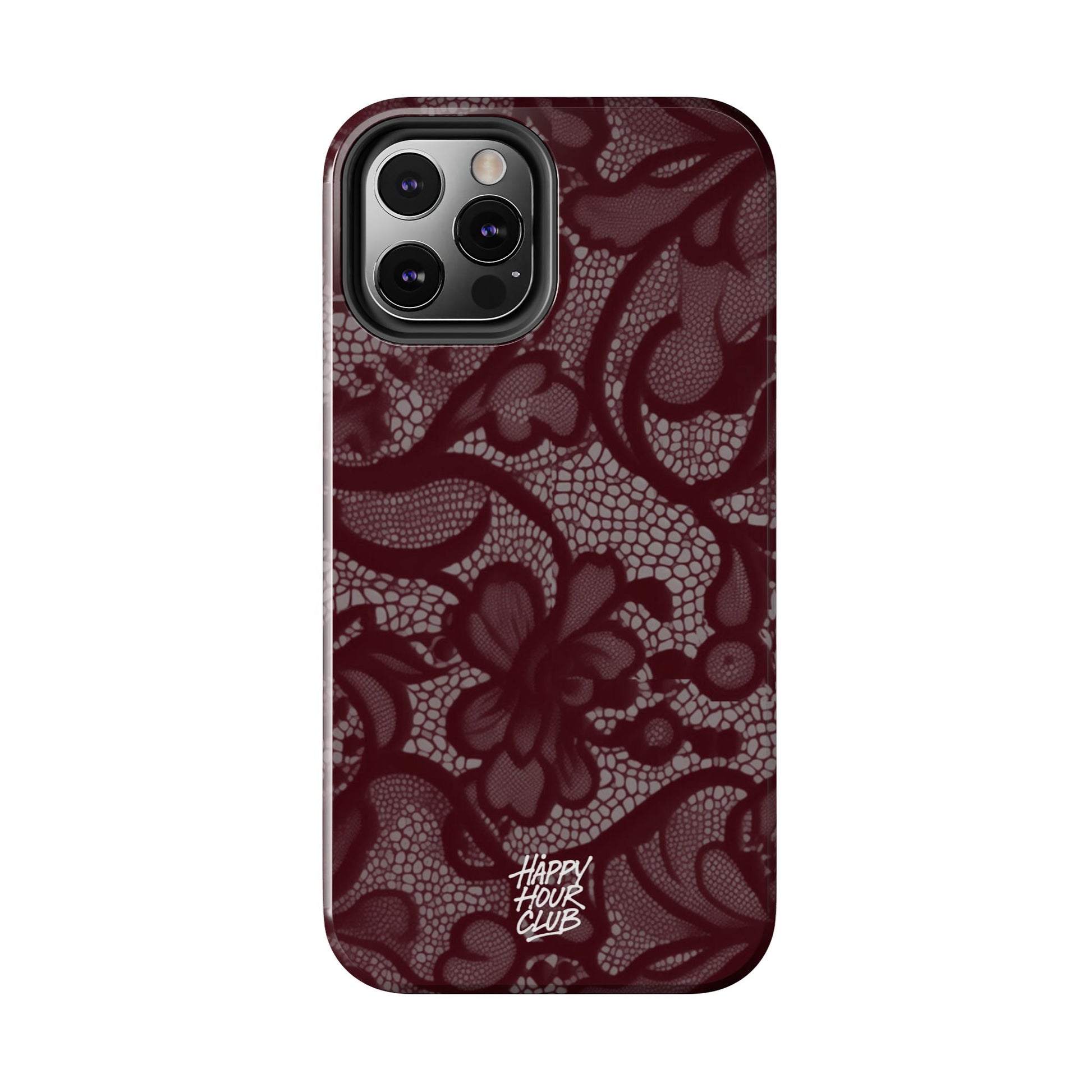 Burgundy Lace Case
